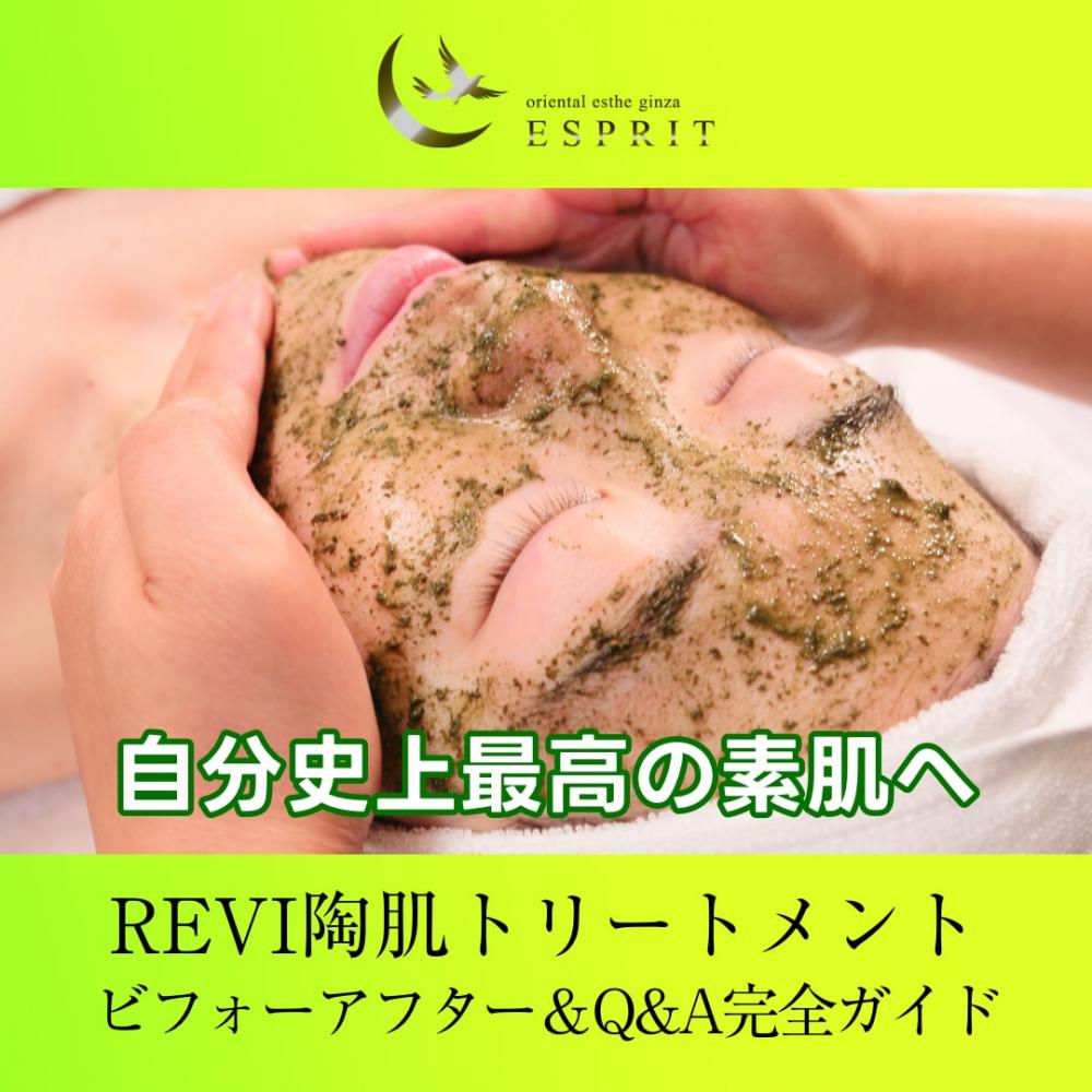 REVI陶肌トリートメントで“自分史上最高の素肌”へ！エスプリのビフォーアフター＆Q&A完全ガイド