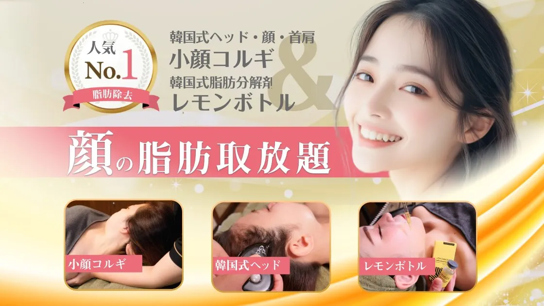 顔の脂肪取放題